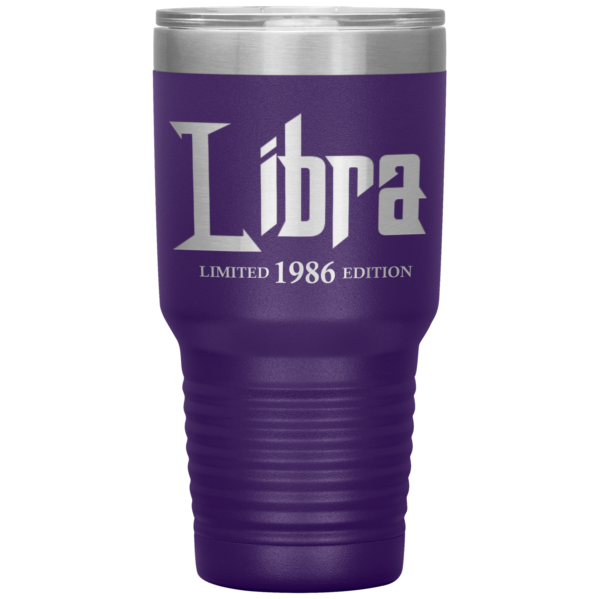1986 Limited Edition Libra Tumbler Purple
