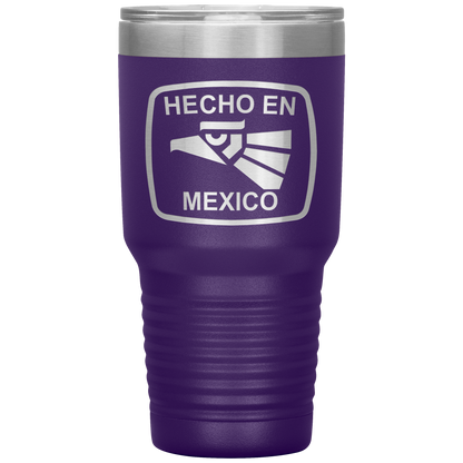 Hecho En Mexico Tumbler Purple