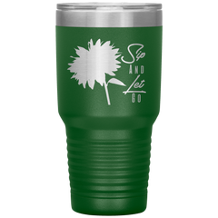 Sip And Let Go Tumbler Green - Loyalty Vibes