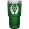 Suicide Awareness Battle Tumbler Green - Loyalty Vibes