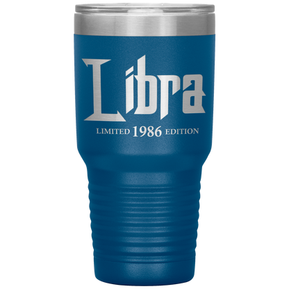 1986 Limited Edition Libra Tumbler Blue