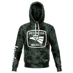 Personalized Hecho En Mexico Hoodie Caribbean Green - Loyalty Vibes