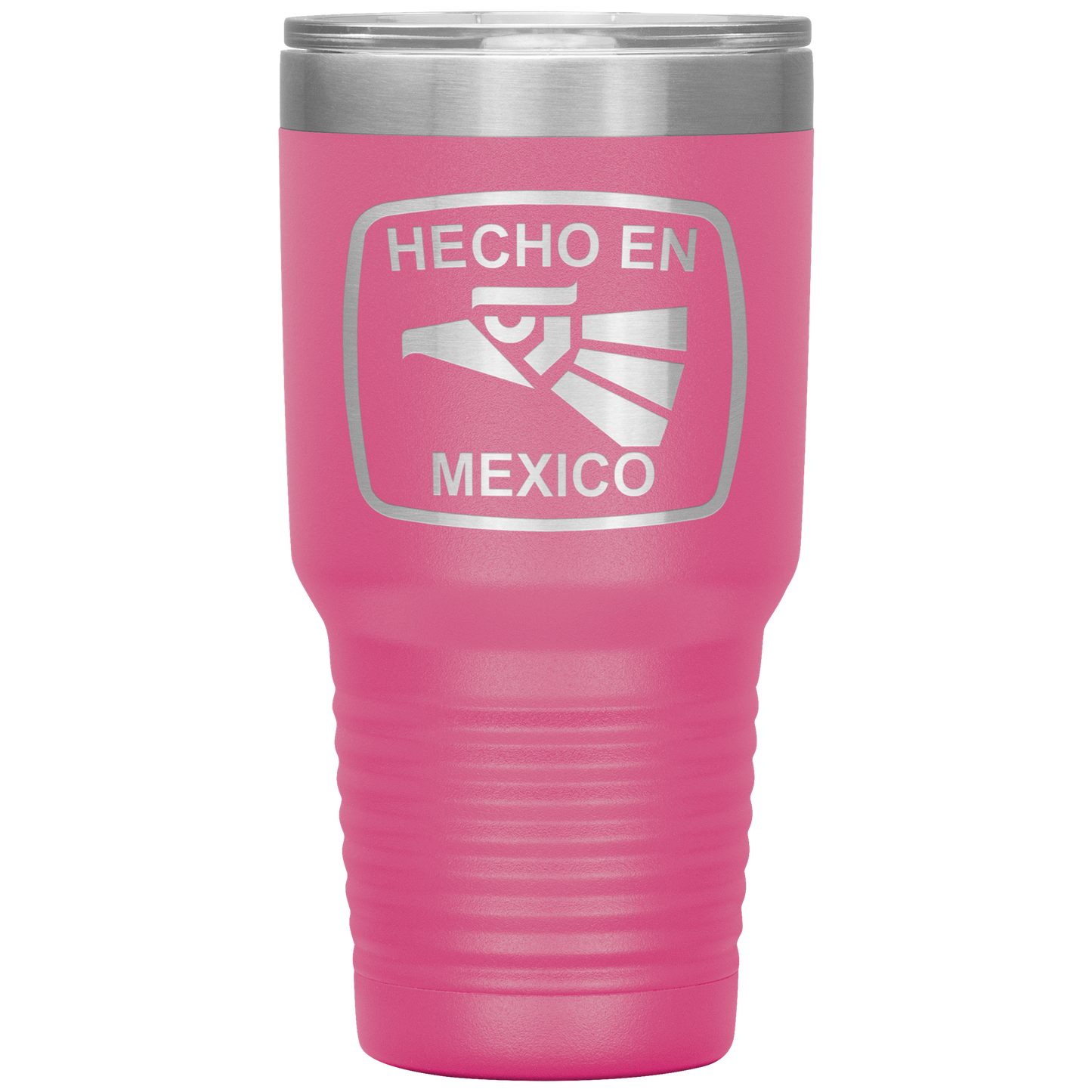 Hecho En Mexico Tumbler Pink