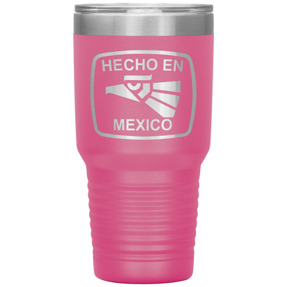 Hecho En Mexico Tumbler Pink