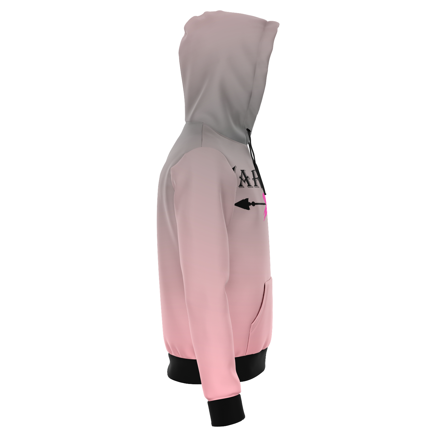 Breast Cancer Awareness Warrior Hoodie - Loyalty Vibes