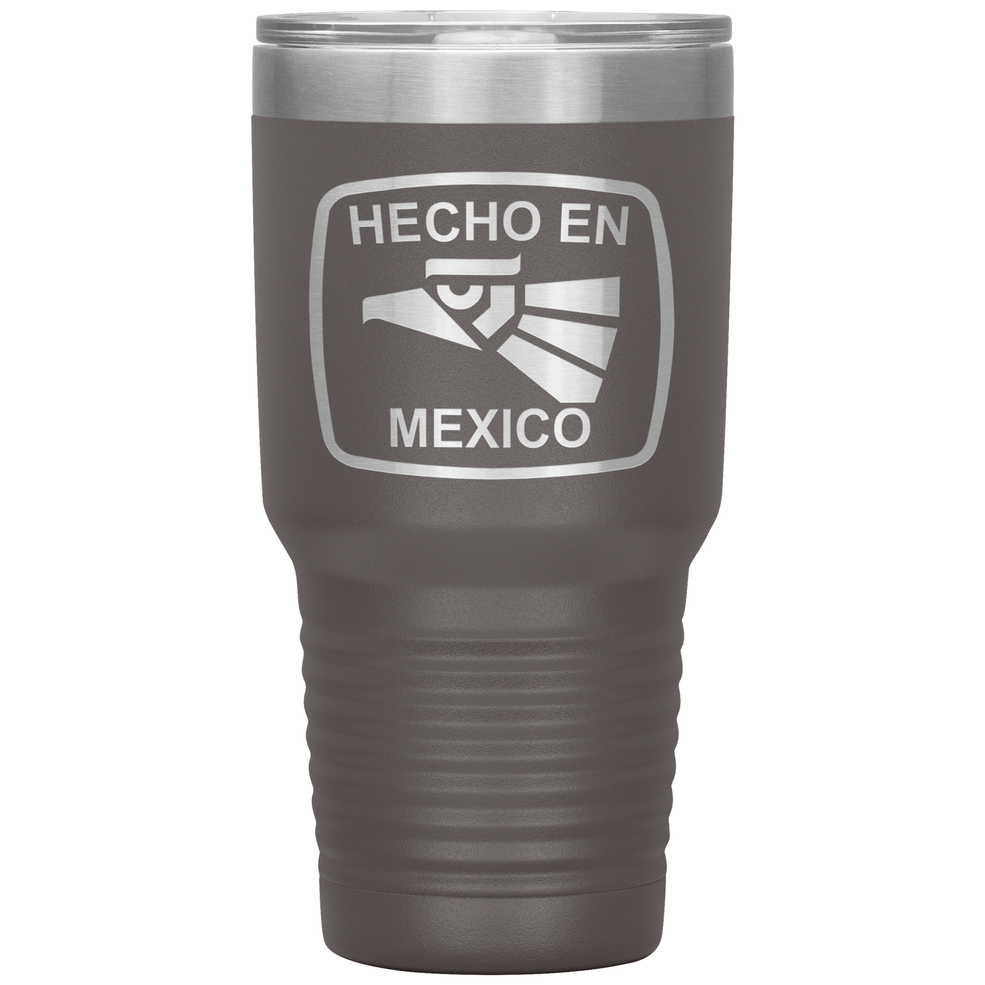 Hecho En Mexico Tumbler Pewter