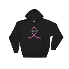 Breast Cancer Awareness Hoodie Black - Loyalty Vibes