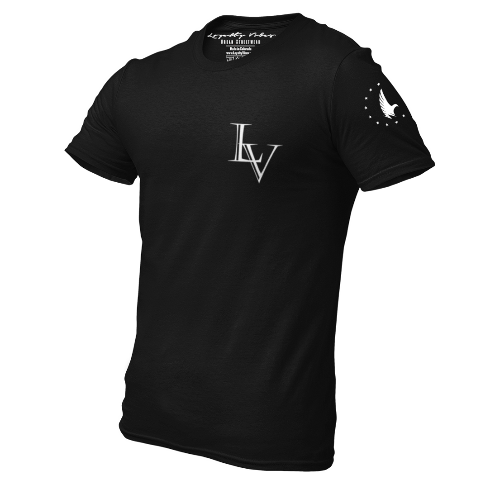Classic Urban Graphic T-Shirt Black - Loyalty Vibes