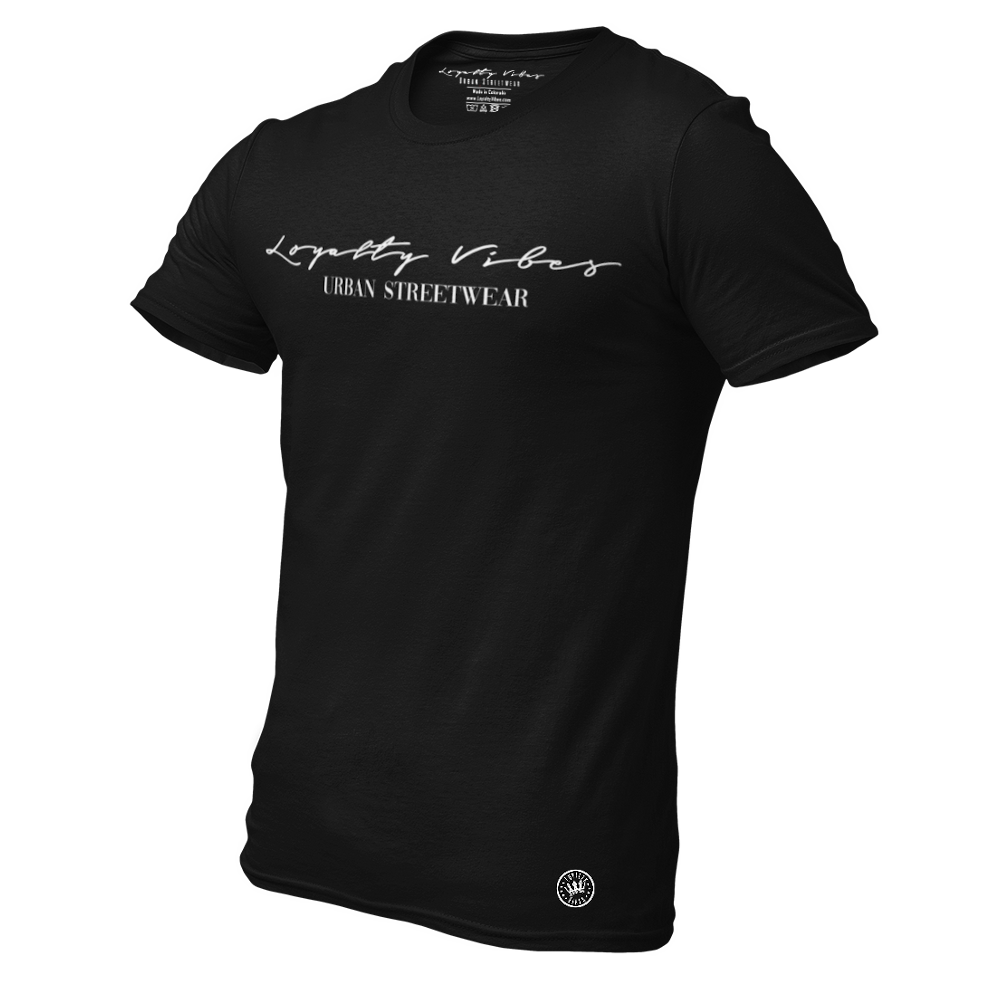 Classic Men's Tee Black - Loyalty Vibes