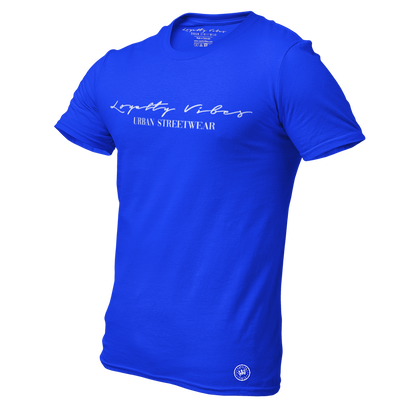 Classic Men's Tee Blue - Loyalty Vibes