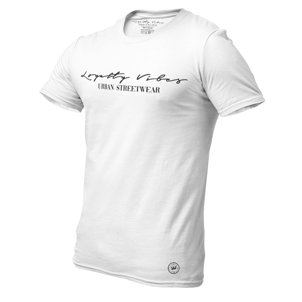 Classic Men's Tee White - Loyalty Vibes