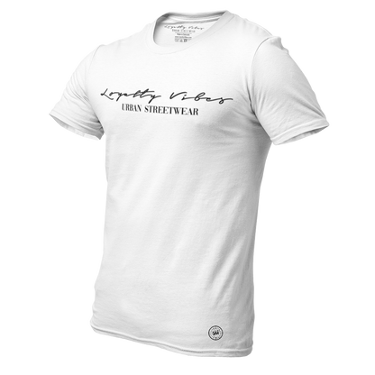 Classic Men's Tee White - Loyalty Vibes