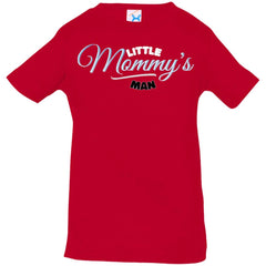 Mommy's Little Man Infant T-Shirt Red - Loyalty Vibes