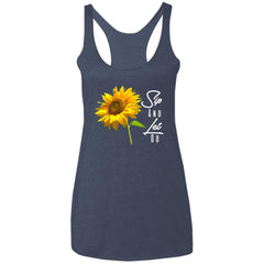 Sip And Let Go Women's Tank Top Vintage Navy - Loyalty Vibes