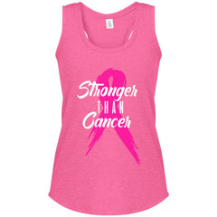 I Am Stronger Than Cancer Tank Top Fuchsia Frost - Loyalty Vibes