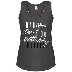Bad Vibes Tank Top - Heathered Charcoal - Loyalty Vibes