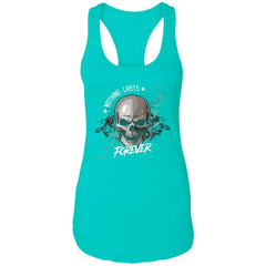 Atrix Skull Tank Top Tahiti Blue - Loyalty Vibes