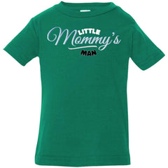 Mommy's Little Man Infant T-Shirt Green - Loyalty Vibes