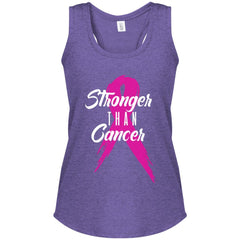 I Am Stronger Than Cancer Tank Top - Purple Frost - Loyalty Vibes