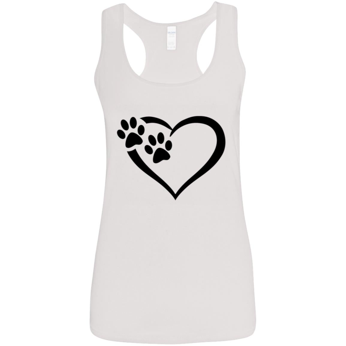Paws Of Passion Summer Tank Top White - Loyalty Vibes