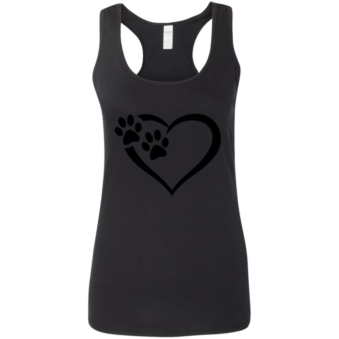Paws Of Passion Summer Tank Top Black - Loyalty Vibes