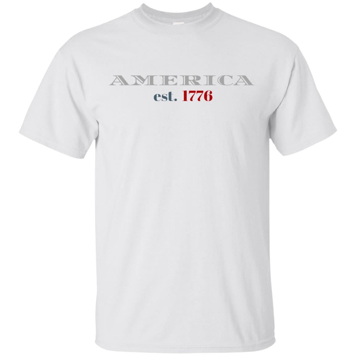 Established America T-Shirt White - Loyalty Vibes