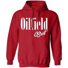 Oilfield Brat Pullover Hoodie Red - Loyalty Vibes
