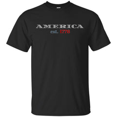 Established America T-Shirt - Black - Loyalty Vibes