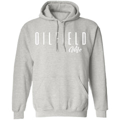 Oilfield Wife Hoodie Ash - Loyalty Vibes