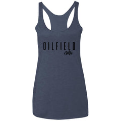 Oilfield Wife Tank Top - secondary Vintage Navy - Loyalty Vibes