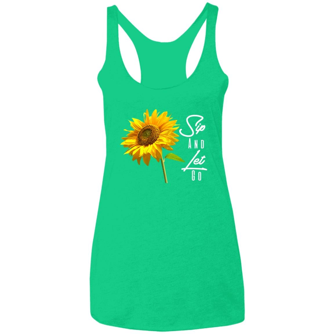 Sip And Let Go Women's Tank Top Envy - Loyalty Vibes
