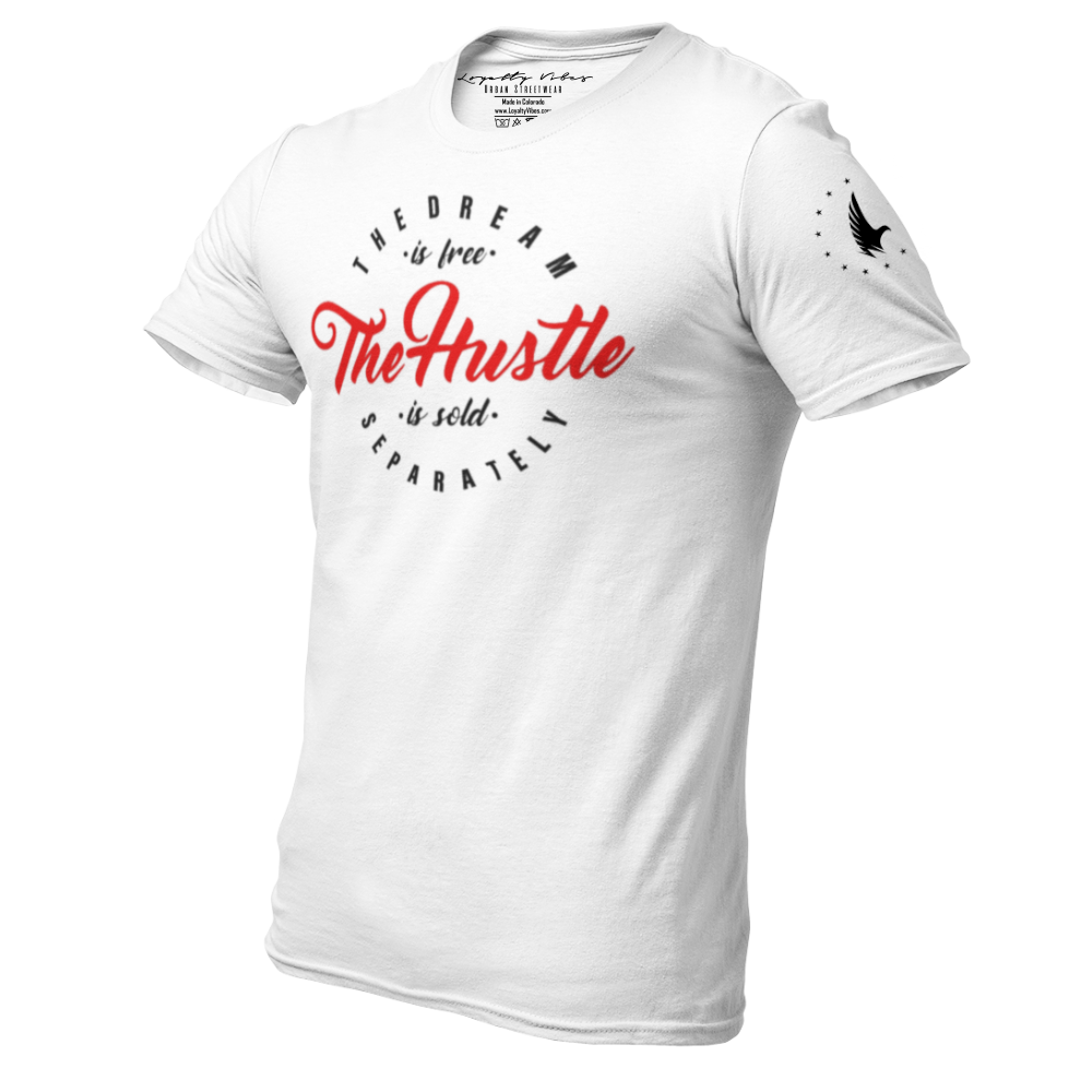 Hustle Sold Separately Graphic Tee White - Loyalty Vibes