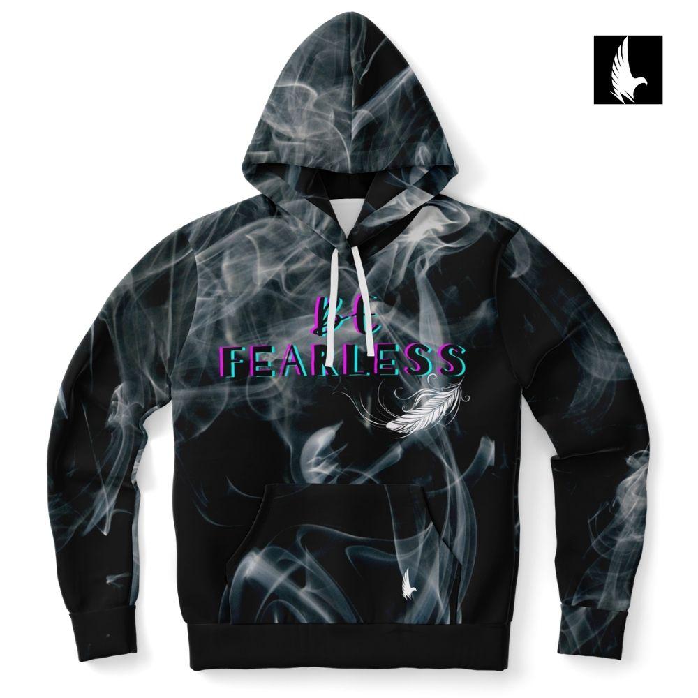 Be Fearless Pullover Hoodie Exotic Black - Loyalty Vibes