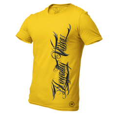 Magnitude Logo Graphic T-Shirt Gold - Loyalty Vibes