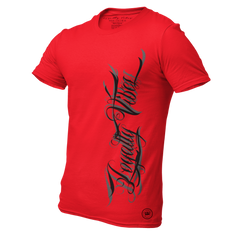 Magnitude Logo Graphic T-Shirt Red - Loyalty Vibes