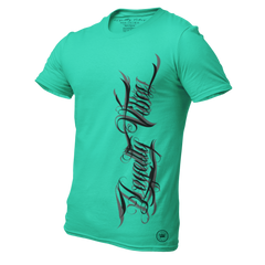 Magnitude Logo Graphic T-Shirt Teal - Loyalty Vibes