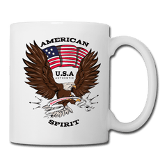 American Spirit Coffee Mug white - Loyalty Vibes