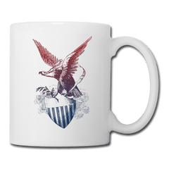 American Pride Coffee Mug - white - Loyalty Vibes