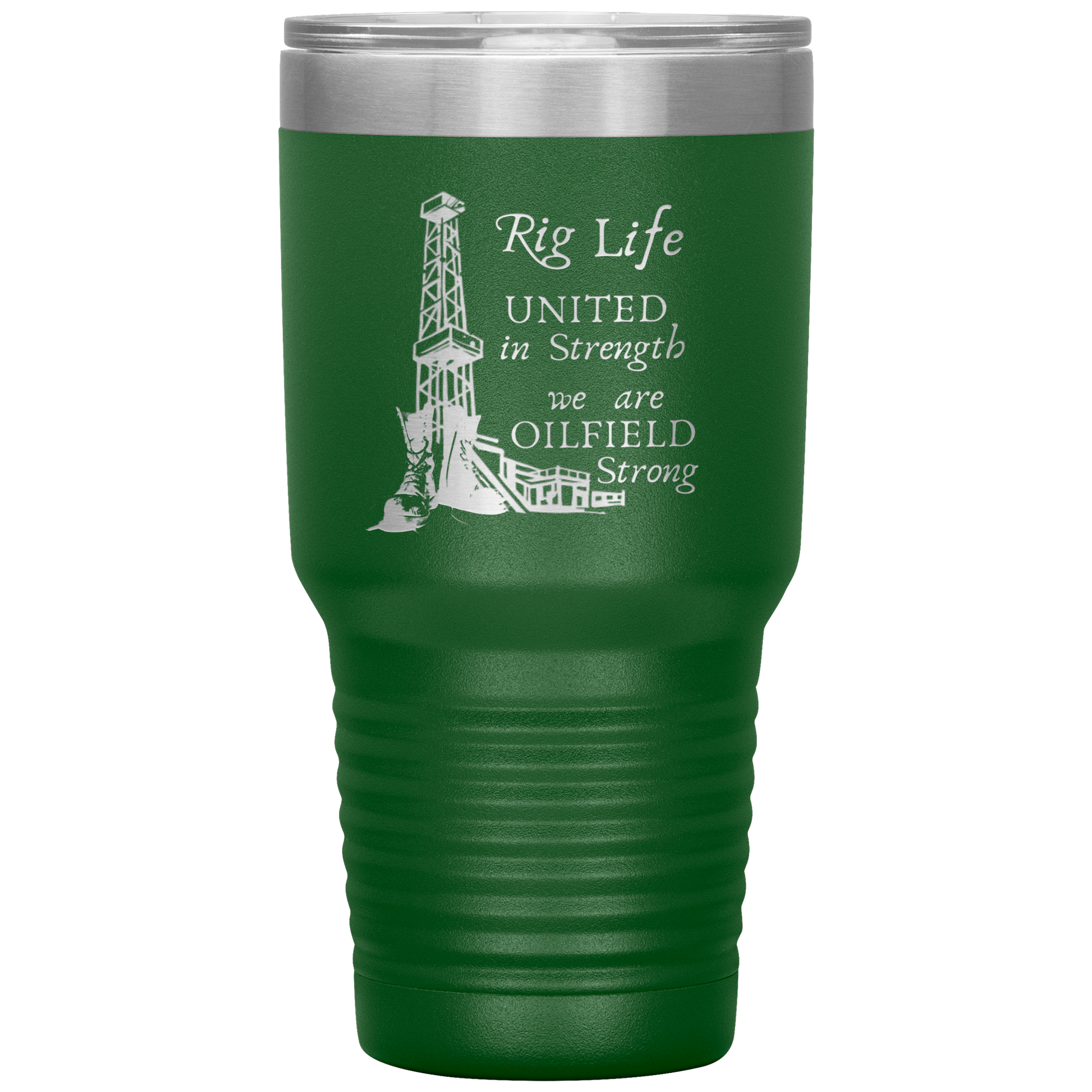 Rig Life Tumbler Green