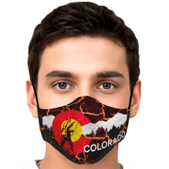 Underground Colorado Face Mask Adult Fashion Face Mask - Loyalty Vibes
