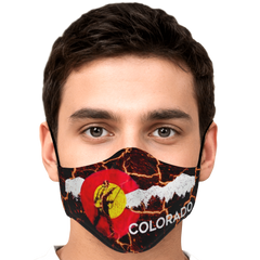 Underground Colorado Face Mask - Loyalty Vibes