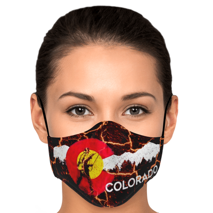 Underground Colorado Face Mask - Loyalty Vibes