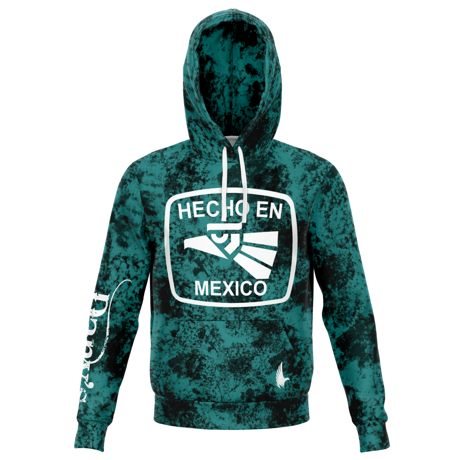 Hecho En Mexico Hoodie - Dany's Caribbean Green - Loyalty Vibes