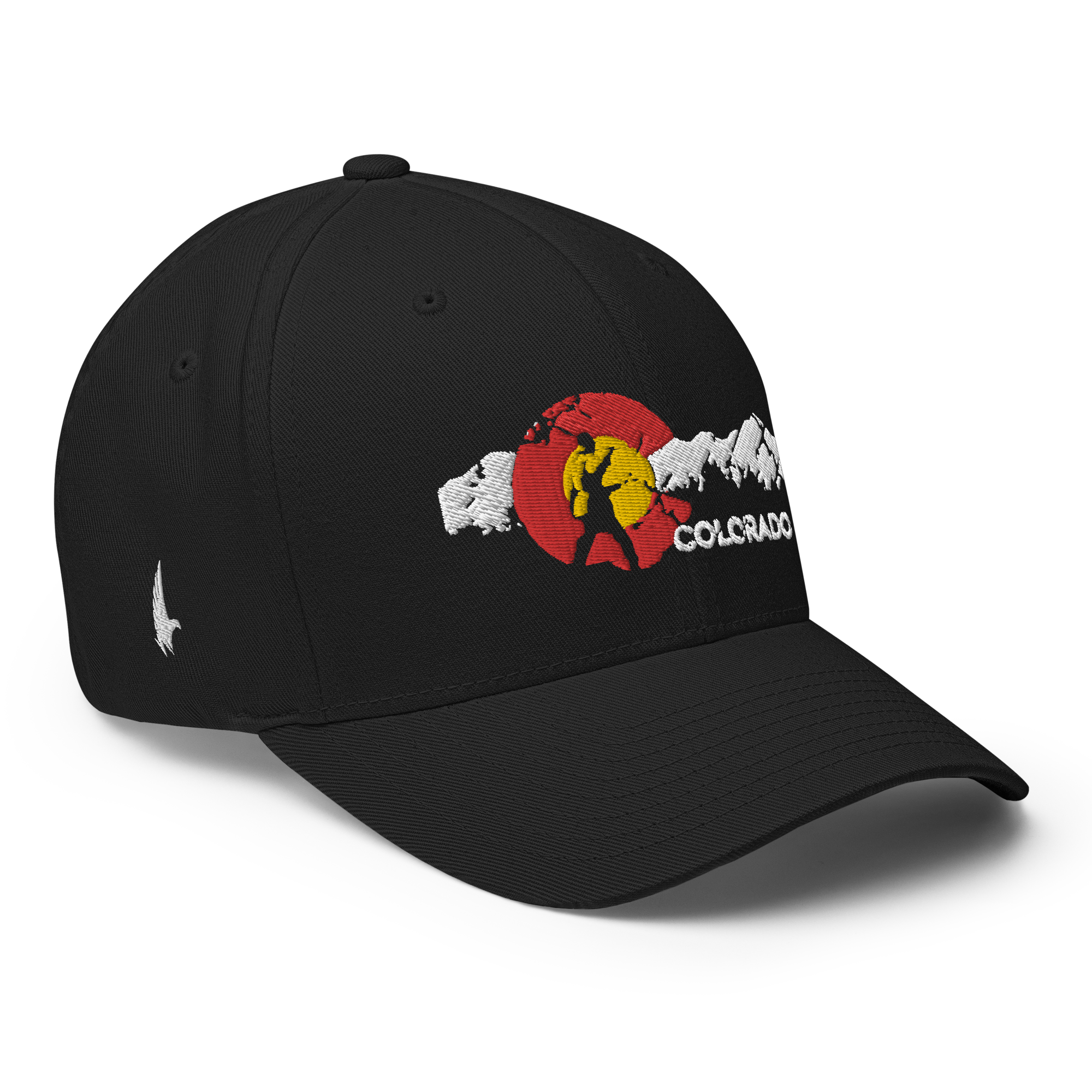 Adventures Of Colorado Fitted Hat Black Fitted - Loyalty Vibes