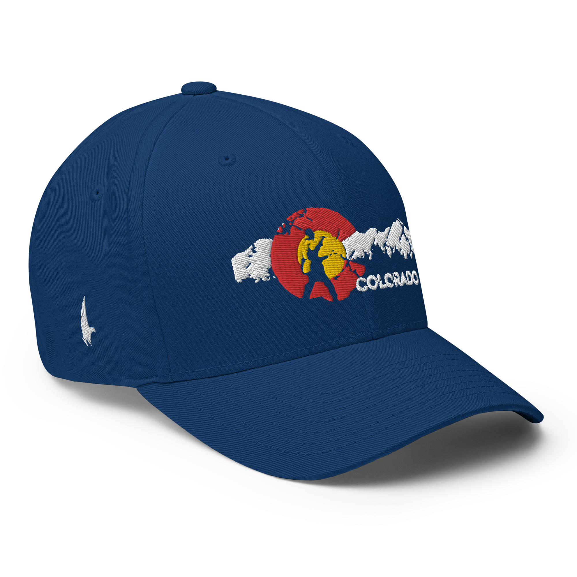 Adventures Of Colorado Fitted Hat Blue Fitted - Loyalty Vibes