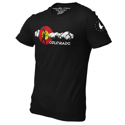 Adventures Of Colorado Graphic Tee Black Men's - Loyalty Vibes