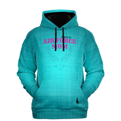 Air Force Mom Hoodie Caribbean Blue - Loyalty Vibes