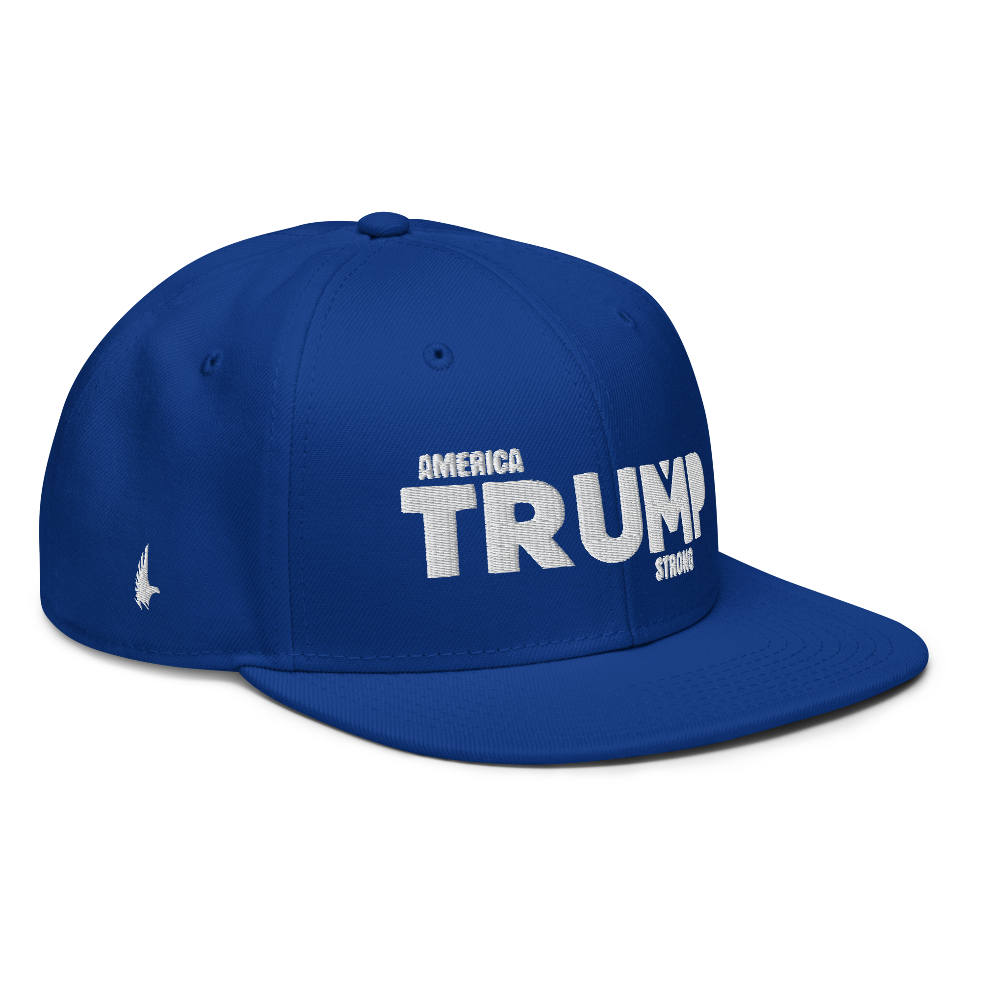 America Trump Strong Snapback Hat Blue - Loyalty Vibes