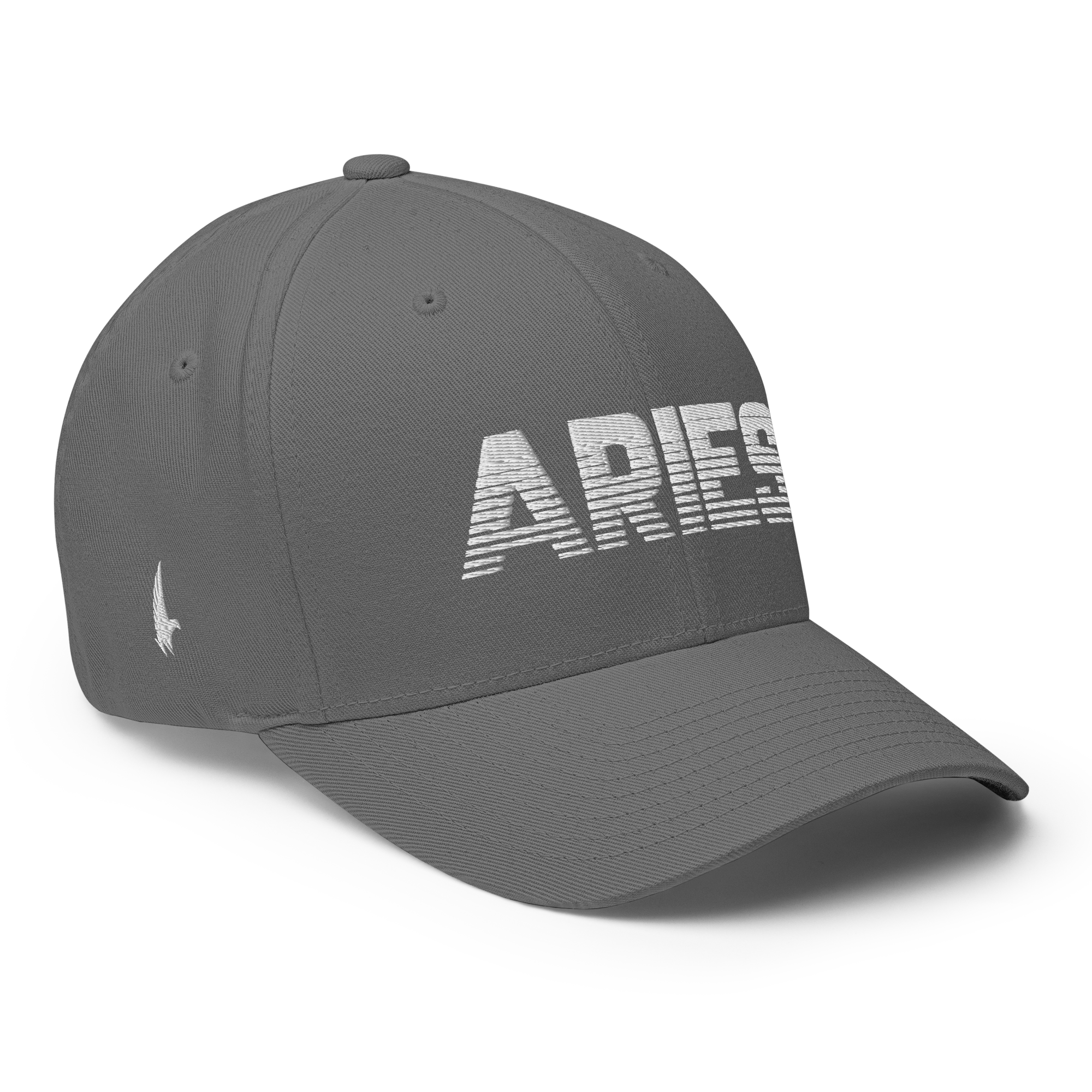 Aries Fitted Hat Grey Fitted - Loyalty Vibes