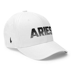 Aries Fitted Hat White Fitted - Loyalty Vibes